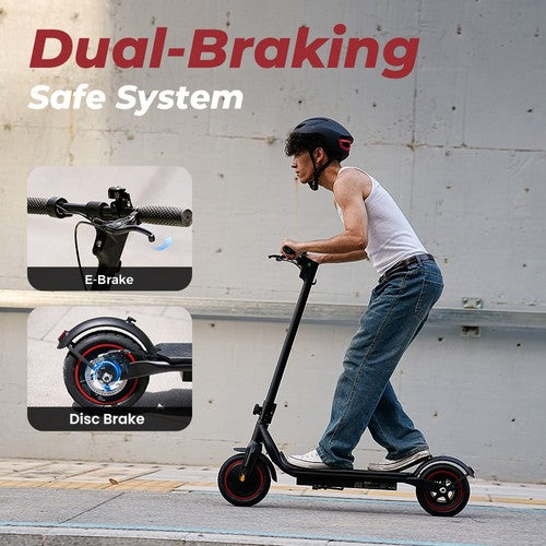 iScooter W5 Elektroscooter, 350-W-Motor, 36 V 7,8 Ah