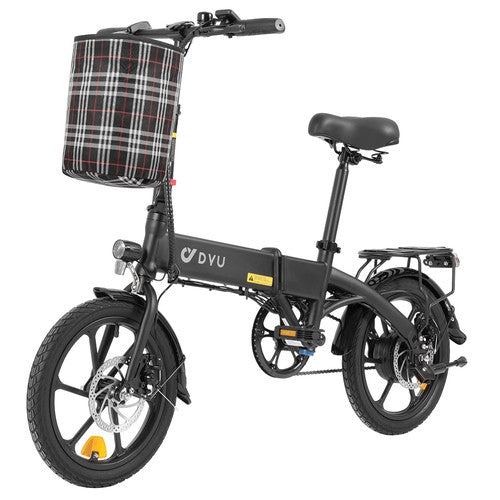 DYU A1F Pro Faltbares Elektrofahrrad, 250-W-Motor, 36 V 7,5 Ah