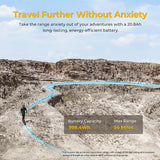 Ausom L2 Max E-Scooter, 1000-W-Motor, 48 V 20,8 Ah Elektroscooter