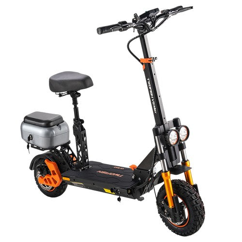 TWOFISH V5 MAX Elektroroller mit Sitz, 800-W-Motor, 48 V 18 Ah