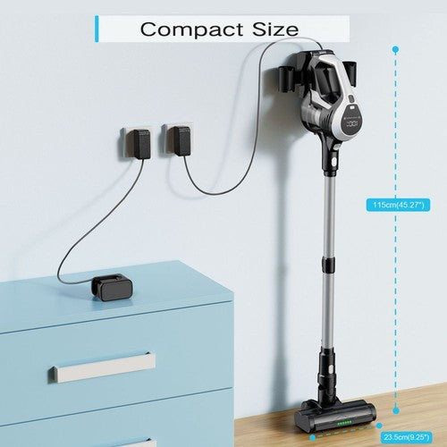 MOOSOO YC1 Akku-Staubsauger, 12 kPa hohe Saugleistung