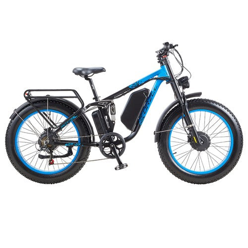 ORZELEBIKE K17 Elektrofahrrad, 1000W*2 Motor, 48V 25Ah