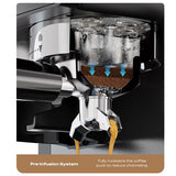 HiBREW H20 All-in-One Kaffeemaschine mit eingebautem Mahlwerk und dualer Heiß- und Kaltbrühung