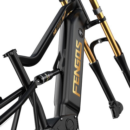 FENGQS H6PRO Elektrofahrrad, 1000W*2 Motor, 52V 17,5Ah