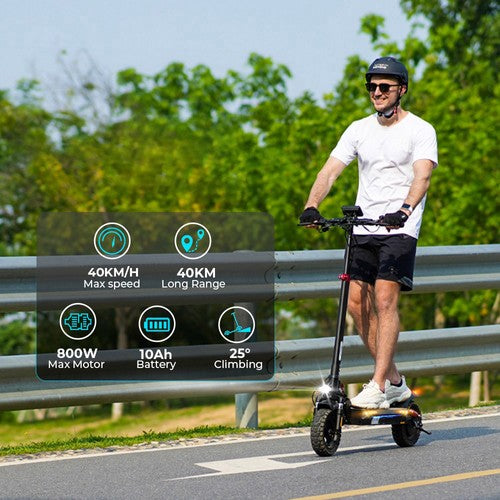 iScooter iX3 Faltbarer E-Scooter Luftreifen 800W