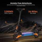 Kugoo LX10+ E-Scooter, 2*1400W Motor, 60V 20,8Ah