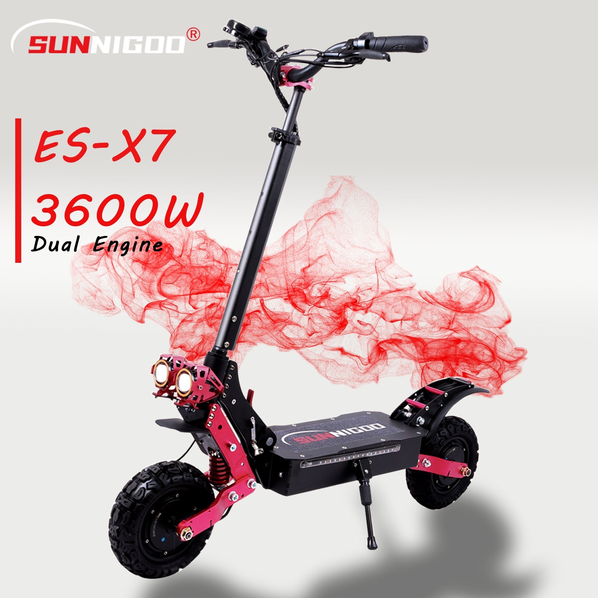 E-Scooter ES-X7 1800W*2 Doppelmotor