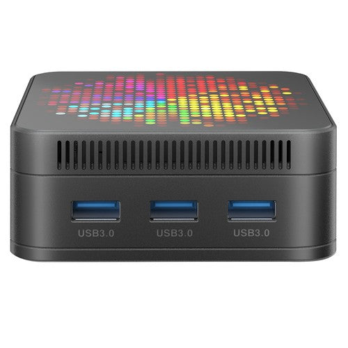 RUPA HSI-100MINI Mini-PC, Intel N100 4 Kerne, max. 3,4 GHz, 12 GB RAM, 512 GB SSD