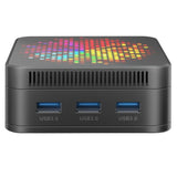 RUPA HSI-100MINI Mini-PC, Intel N100 4 Kerne, max. 3,4 GHz, 12 GB RAM, 512 GB SSD