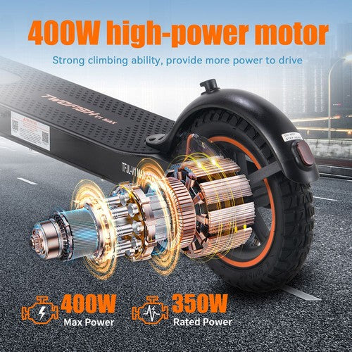 TWOFISH V1 MAX E-Scooter, 400-W-Motor