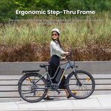 Touroll MA2 Elektrofahrrad, 250-W-Mittelmotor, 36 V 13 Ah