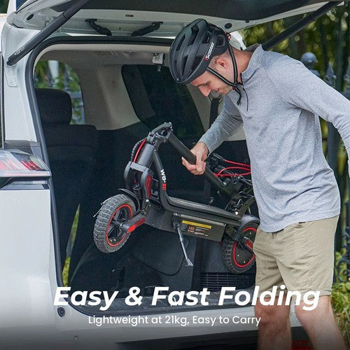 iScooter W8 Elektroroller, 500-W-Motor, 48 V, 10,4 Ah