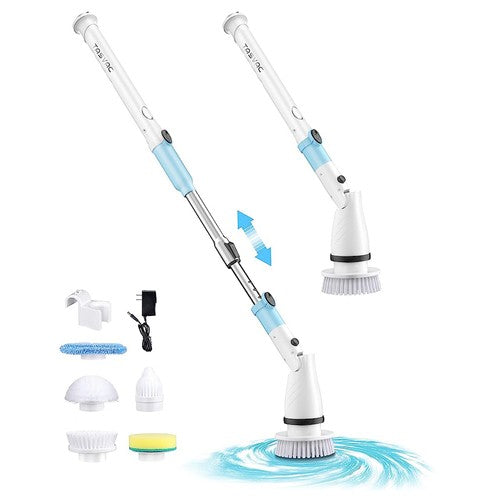 TASVAC EB5 Elektrischer Spin Scrubber, 450 U/min kabellose Duschbürste