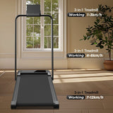 ROBORE CW1F Walking Pad mit 9 % Steigung, 12 km/h