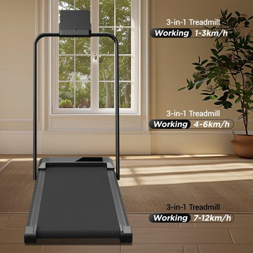 ROBORE CW1F Walking Pad mit 9 % Steigung, 12 km/h