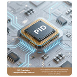 HiBREW H20 All-in-One Kaffeemaschine mit eingebautem Mahlwerk und dualer Heiß- und Kaltbrühung