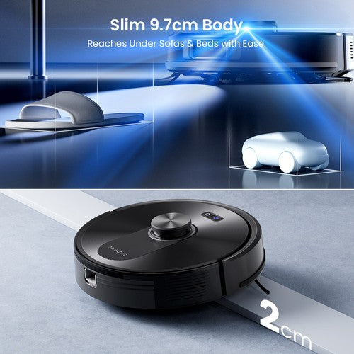 Proscenic Q10 Saugroboter mit Wischfunktion, 8000 Pa