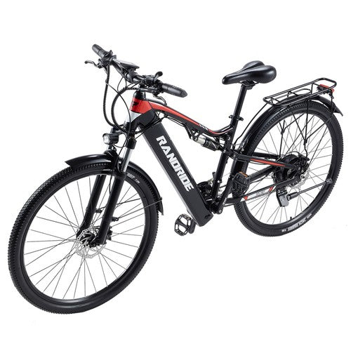 RANDRIDE YG90B-29 Elektrofahrrad, 1000 W, 48 V 17 Ah Akku, 45 km/h