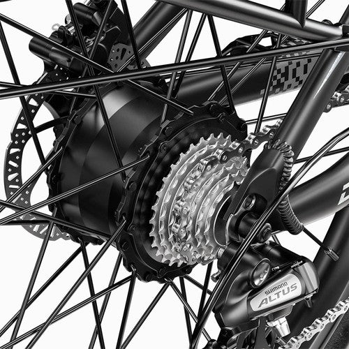 Cysum Speedy Elektrofahrrad, 500-W-Motor, 48 V 14 Ah