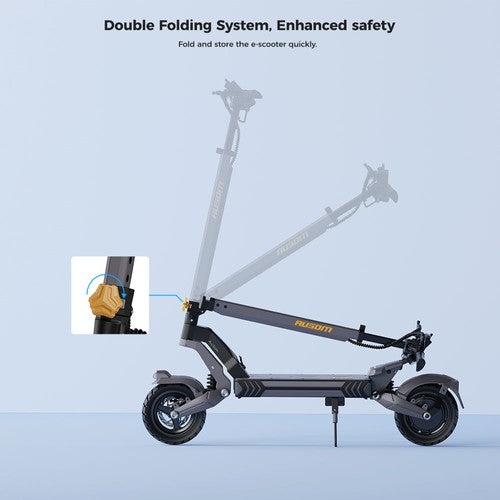 Ausom L2 Elektro-scooter, 800-W-Motor, 48 V 15,6 Ah