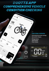 DUOTTS C29-K Elektrofahrrad 37,5 Ah