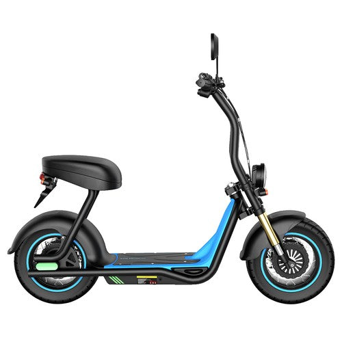 Honeywhale M5 Max E-Scooter mit Sitz, 14″ Gummi-Luftreifen, 1000 W