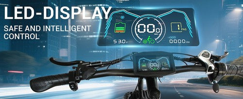 Orlms V3 Elektrofahrrad, 1000W*2 Motor, 52V 25Ah