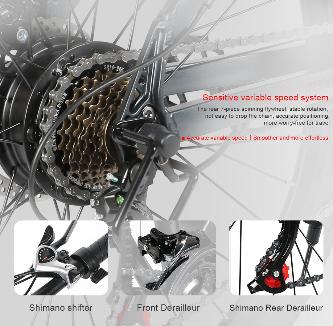 Samebike SY26-II Mountainbike 500W 