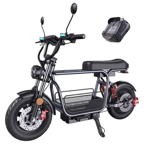 iScooter DX5 Elektroscooter, 1500-W-Motor, 48 V 15,6 Ah