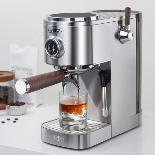 HiBREW H13 Halbautomatische Kaffeemaschine, Dual Boiler