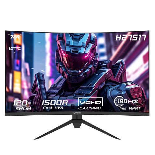 KTC H27S17 27 Zoll 1500R Curved Gaming-Monitor QHD 2560x1440 16:9 ELED 180Hz