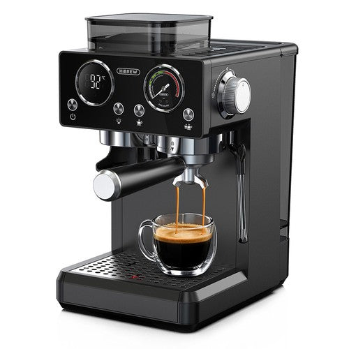 HiBREW H20 All-in-One Kaffeemaschine mit eingebautem Mahlwerk und dualer Heiß- und Kaltbrühung