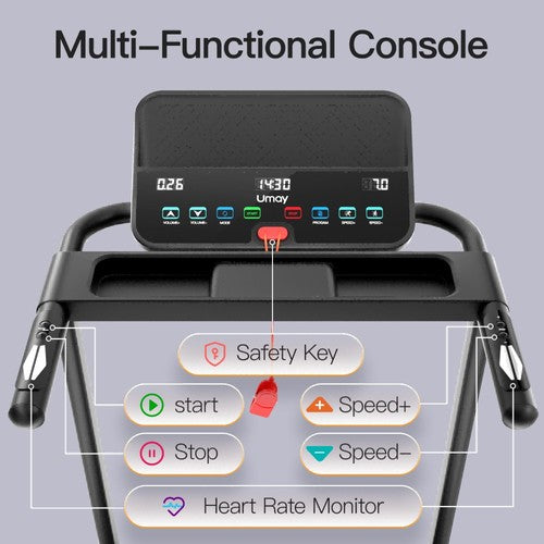 ROBORE P8 Faltbares Laufband 14 km/h, 12 integrierte Programme