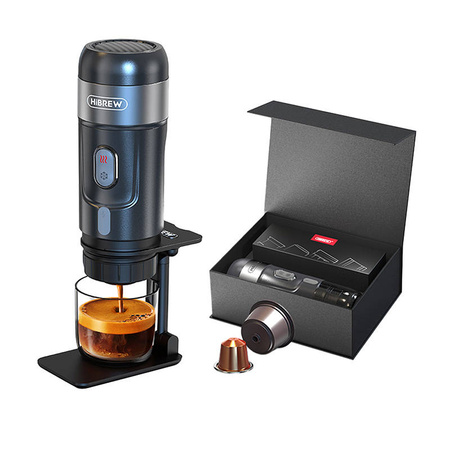 Tragbare 3-in-1-Kaffeemaschine mit Koffer 80W HiBREW H4A