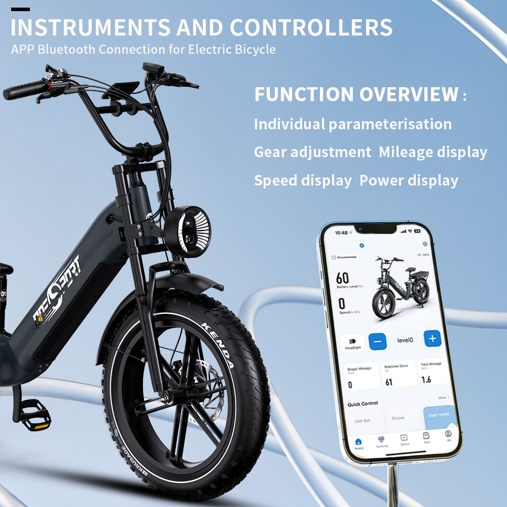 Oneport OT08 Pro E-Bike mit Vollfederung