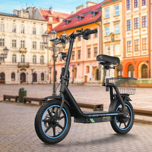 TWOFISH M5 Elite E-Scooter, 500-W-Motor, 48 V 13 Ah