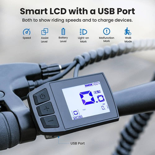 Touroll J1 27,5 Zoll Elektrofahrrad mit 250W Motor
