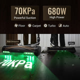 Proscenic P20 OnePass Akku-Staubsauger 70000 Pa