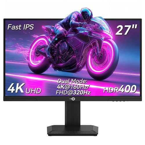 TITAN ARMY P2712V Gaming-Monitor, 27 Zoll Fast IPS, 3840×2160@160Hz &amp; 1920×1080@320Hz