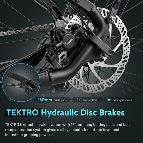 Fafrees FM8 Pro Elektrofahrrad 27,5 Zoll Luftreifen 36V 250W Mittelantrieb