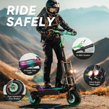 FENGQS GT8 PRO Elektroscooter, 2800 W * 2 Motor, 67,2 V 38 Ah