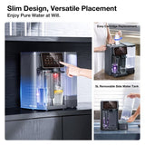 JIMMY R9 Tischwasserfilter mit Umkehrosmose, 3 Sekunden Sofortheizung