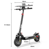 iScooter iX3 Faltbarer E-Scooter Luftreifen 800W