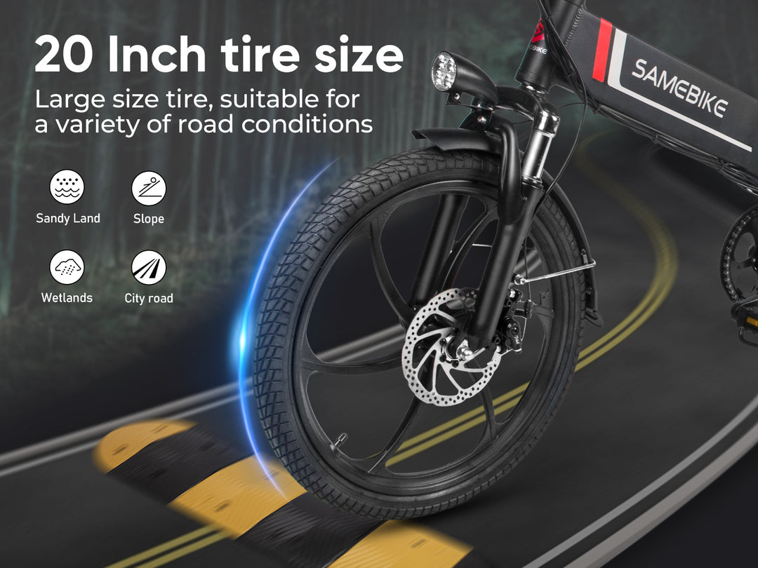 Samebike 20LVXD30 faltbares Elektrofahrrad 