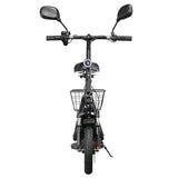 TWOFISH M5 PRO-E Elektro-Scooter mit Sitz und hinterem Korb, 500 W
