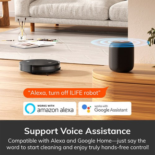 ILIFE V10 Roboterstaubsauger, 5000 Pa Saugleistung