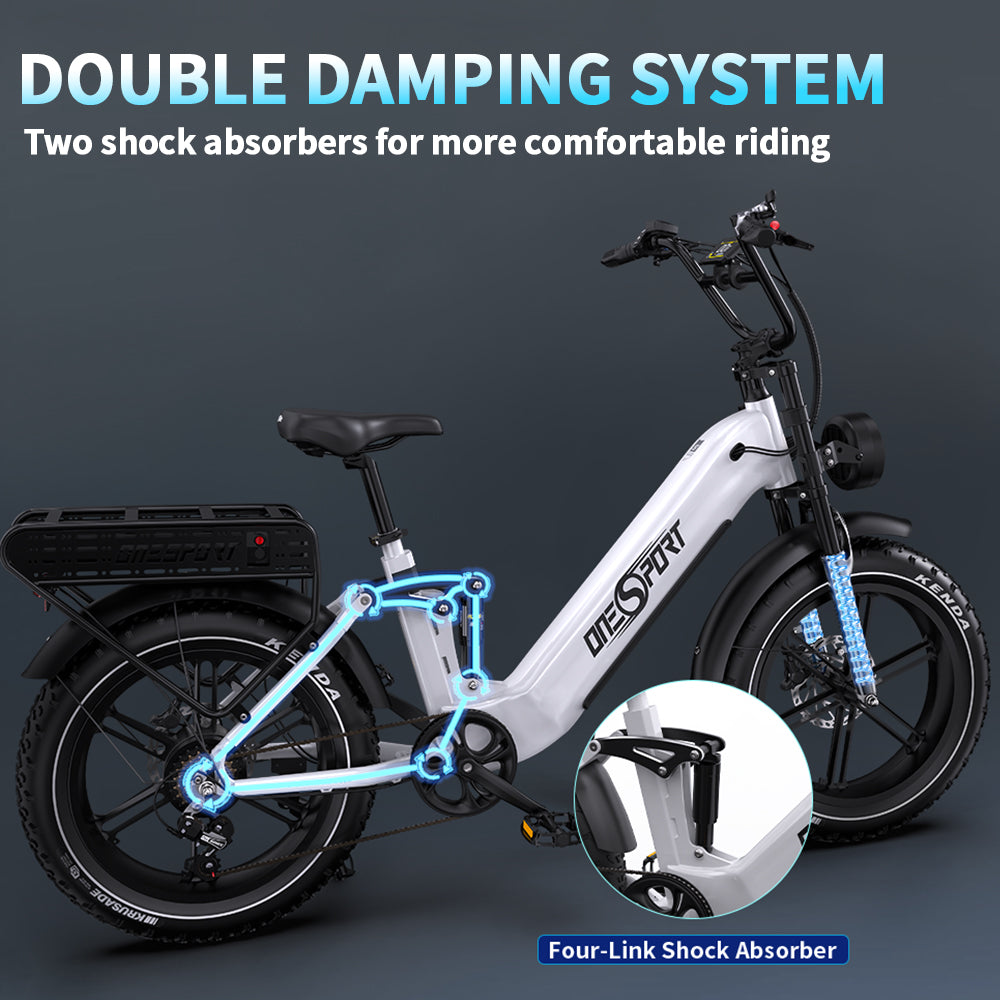 Oneport OT08 Pro E-Bike mit Vollfederung