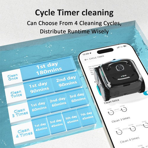 WYBOT C2 Vision Akku-Pool-Roboterstaubsauger