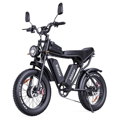 Ridstar Q20 Pro Offroad-Elektrofahrrad, 1000W*2 Motor, 52V 20AH Dual-Akku