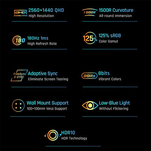 KTC H32S17 32 Zoll 1500R Curved Gaming Monitor